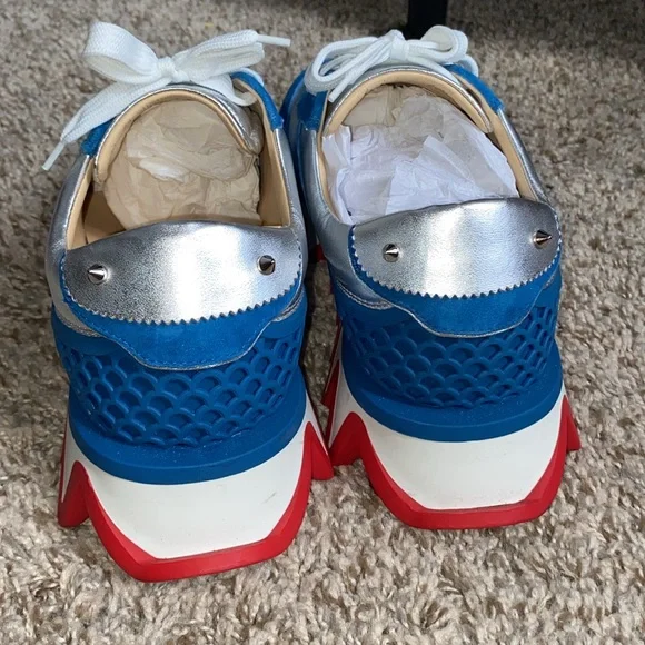 Christian Louboutin Loubishark Spike Sneakers - Picture 3 of 8